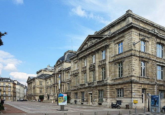 Extérieur du musée des Beaux Arts à Rouen